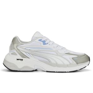 Puma Teveris Nitro Noughties Lace Up  Mens White Casual Shoes 38892009 8.5,9,10